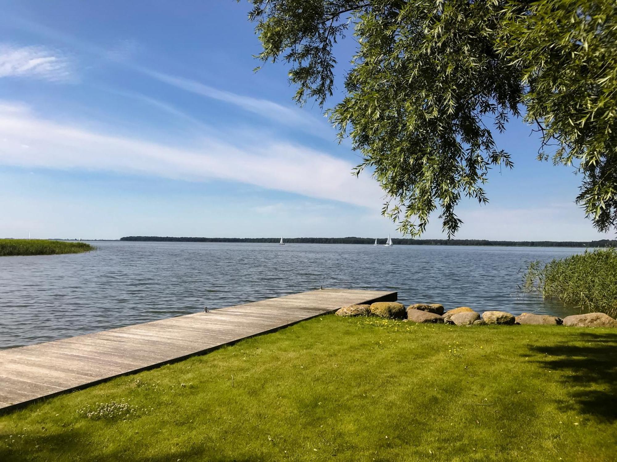 Peeneblick - Traumhaus In Exklusiver Direktlage Am Wasser Mit Eigenem Bootssteg Fuer 8 Personen Rankwitz Zewnętrze zdjęcie